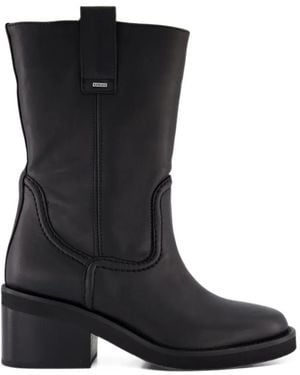 Nubikk Cassy Slouch Boots - Black