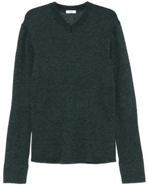 Rier V-Neck Jumper - Green