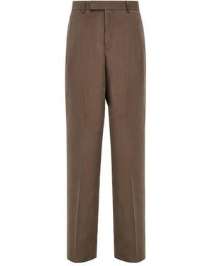 Ferragamo Tailored Trousers - Brown