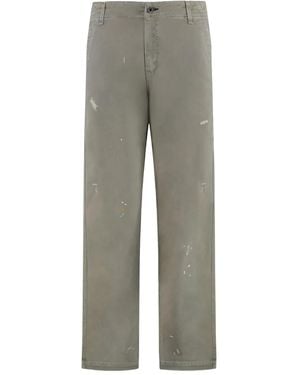 ASKK NY Paint-Splattered Trousers - Grey