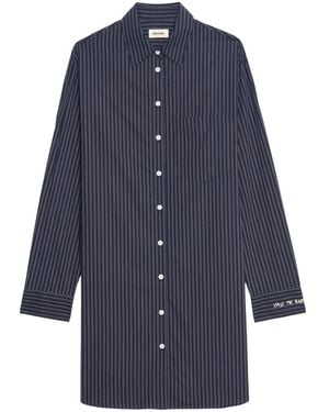 Zadig & Voltaire Rorning Pop Mini Dress - Blue
