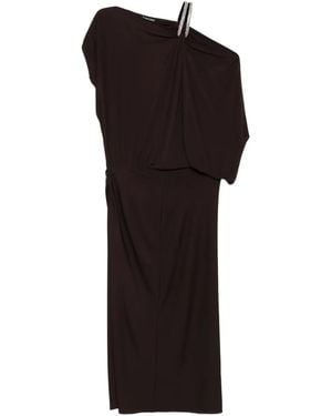 Tom Ford Asymmetric Dress - Black