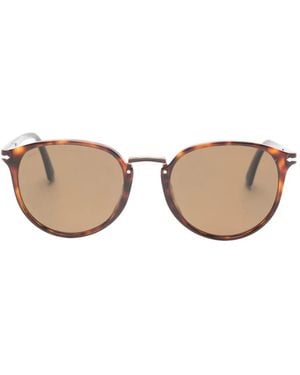 Persol Lunettes De Soleil À Monture Ronde - Neutre