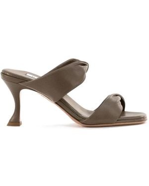 Aquazzura Twist Sandals - Brown