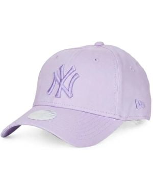 KTZ New York Yankees Embroidered Hat - Purple