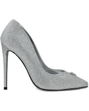 Philipp Plein グリッターパンプス - グレー