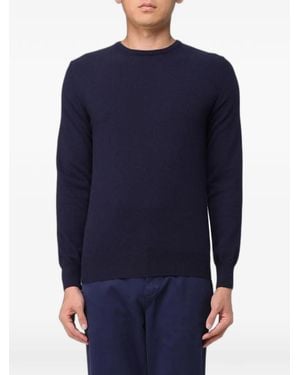 XC Crew-Neck Long-Sleeve Jumper - Blue