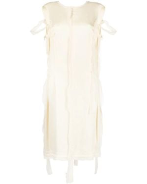 Maison Margiela Ripped Midi Dress - Multicolor