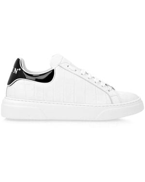 Philipp Plein Crocco Big Bang Trainers - White