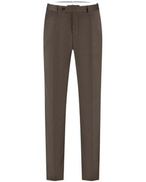 Incotex Pressed-Crease Tailored Pants - Gray