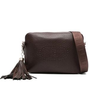 Liu Jo Logo-Embellished Cross Body Bag - Brown