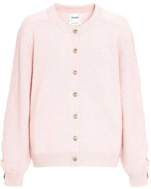 Barrie Cardigan Mit Schleife - Pink