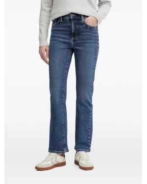 DKNY Vaqueros Con Apliques - Azul