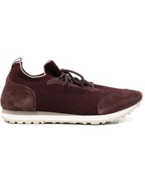 Eleventy Sneakers Con Inserti - Marrone