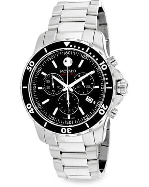 Movado Series 800 Chronograph 42Mm Watch - Black