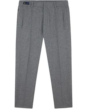 Paul & Shark Seam-Detail Trousers - Grey