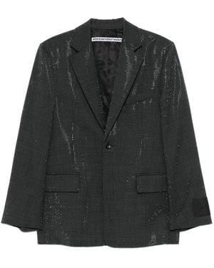 Alexander Wang Sequin-Embellished Blazer - Black
