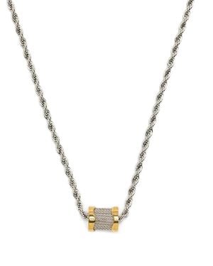 Charriol Forever Waves Charm Necklace - Metallic