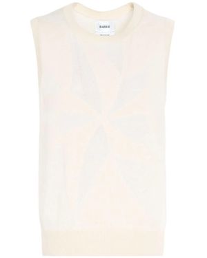 Barrie Ultra-fine トップ - ホワイト