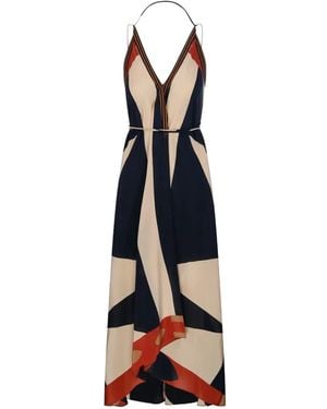 VOLANTIS Vestido Largo Sunset - Blanco