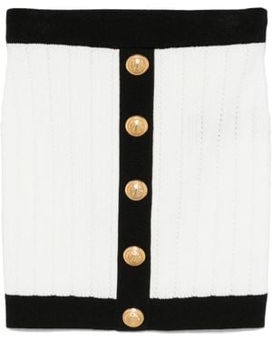 Balmain Minigonna - Nero
