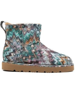 Missoni Patterned boots - Azul