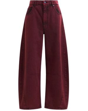 Essentiel Antwerp バルーンレッグ ジーンズ - レッド