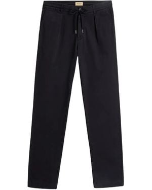 Woolrich プリーツ パンツ - ブルー