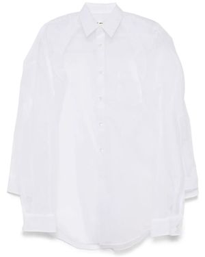Comme des Garçons Long-Sleeved Shirt - White