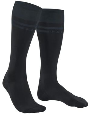 FALKE Logo-Stripe Knee-High Socks - Blue