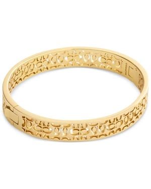 COACH パターン バングル - メタリック