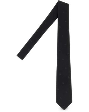 Gucci Pointed-Tip Tie - Black