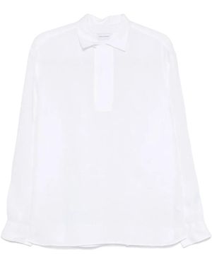 Tagliatore Cotton Shirt - White