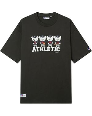 Chocoolate Graphic Print T-Shirt - Black