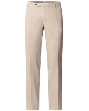 Hackett Hose Mit Schmalem Schnitt - Natur