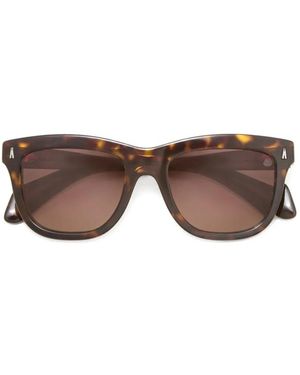 Moncler Bronzz Tortoiseshell-Effect Sunglasses - Brown