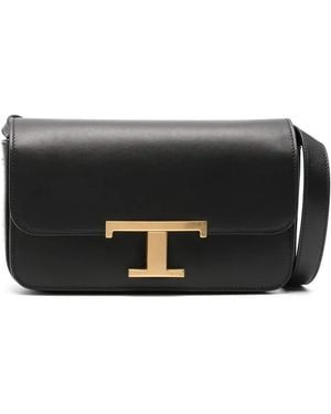 Tod's T Timeless ショルダーバッグ - ブラック