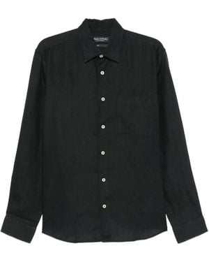 Marc O' Polo Patch-Pocket Shirt - Black