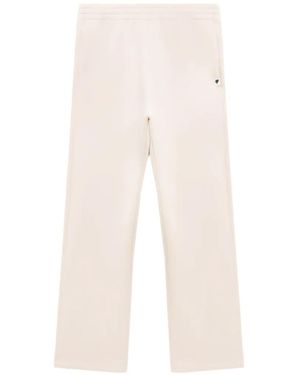 A Bathing Ape Apee Logo Elasticated Trousers - White
