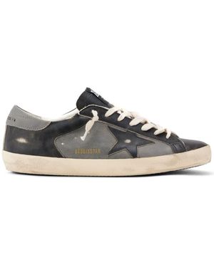 Golden Goose Super-star Low-top Trainers - Black