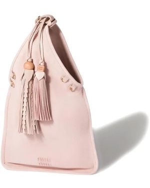 Miu Miu Tote Bag mit Quastendetail - Pink