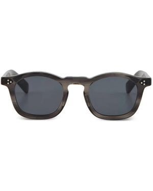 Eyevan 7285 Wenge Sadler Sunglasses - Grey