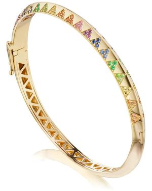 Harwell Godfrey 18Kt Talisman Sapphire Bracelet - Metallic
