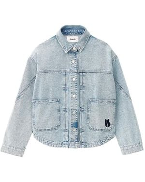 Ba&sh Juno Patch-Pocket Jacket - Blue