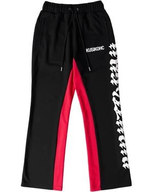 Kusikohc Pantalones De Chándal De Algodón - Rojo