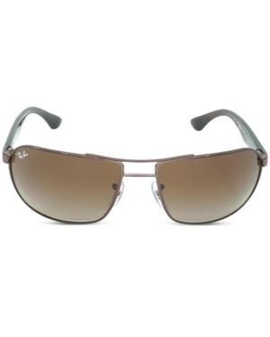 Ray-Ban Square-Frame Sunglasses - Metallic