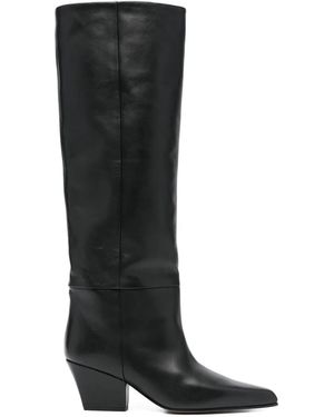 Paris Texas 65Mm Jane Boots - Black