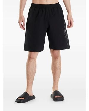 Carhartt ロゴ トランクス水着 - ブラック