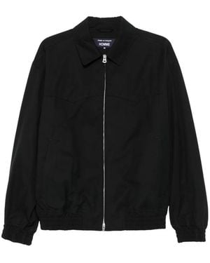 Comme des Garçons Zip-Up Bomber Jacket - Black