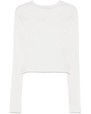 Our Legacy Crew-Neck Top - White